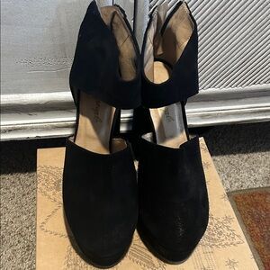 Free People Black Ankle Booties